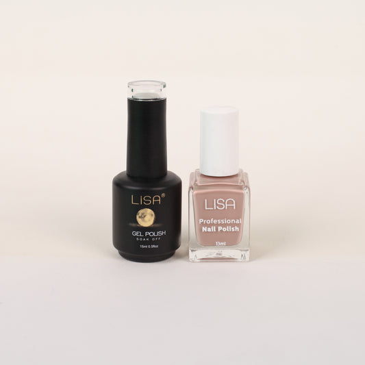 Lisa Gel Polish #39 + Lisa Nail Polish #10