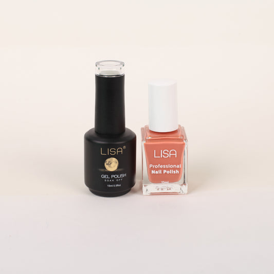 Lisa Gel Polish #94_18 + Lisa Nail Polish #18