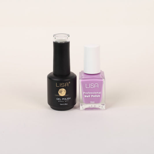 Lisa Gel Polish #61_23 + Lisa Nail Polish #23