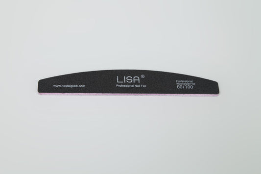 Lisa Nail File Half Moon 80/100