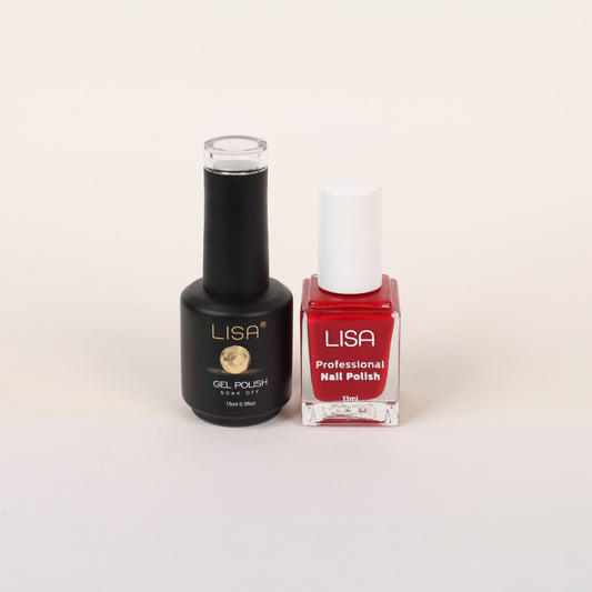 Lisa Gel Polish #101 + Lisa Nail Polish #41