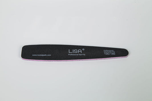 Lisa Nail File Clavate Shape 100/180