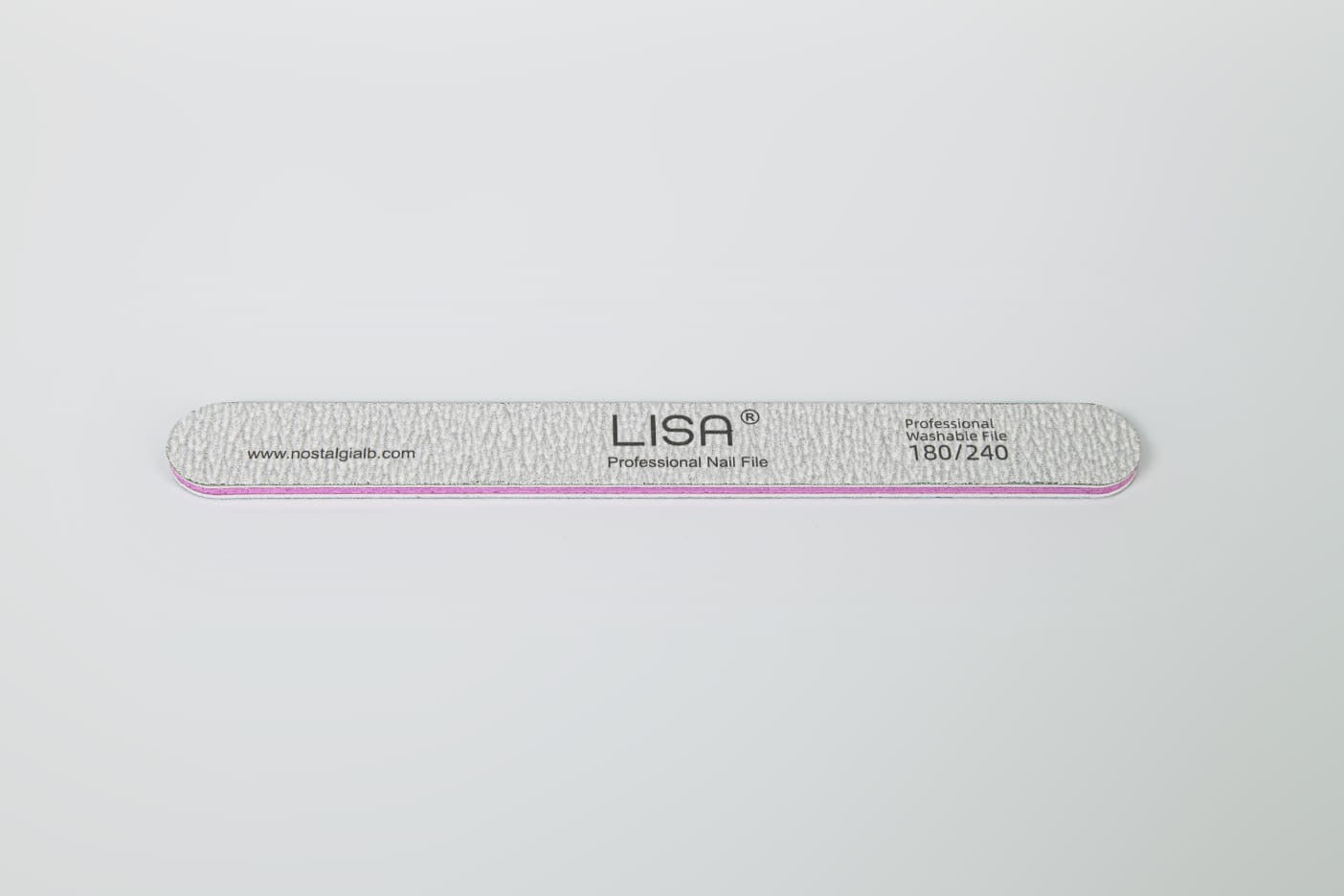 Lisa Nail File Straight 180/240