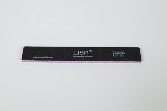 Lisa Nail File Rectangle Shape 80/100