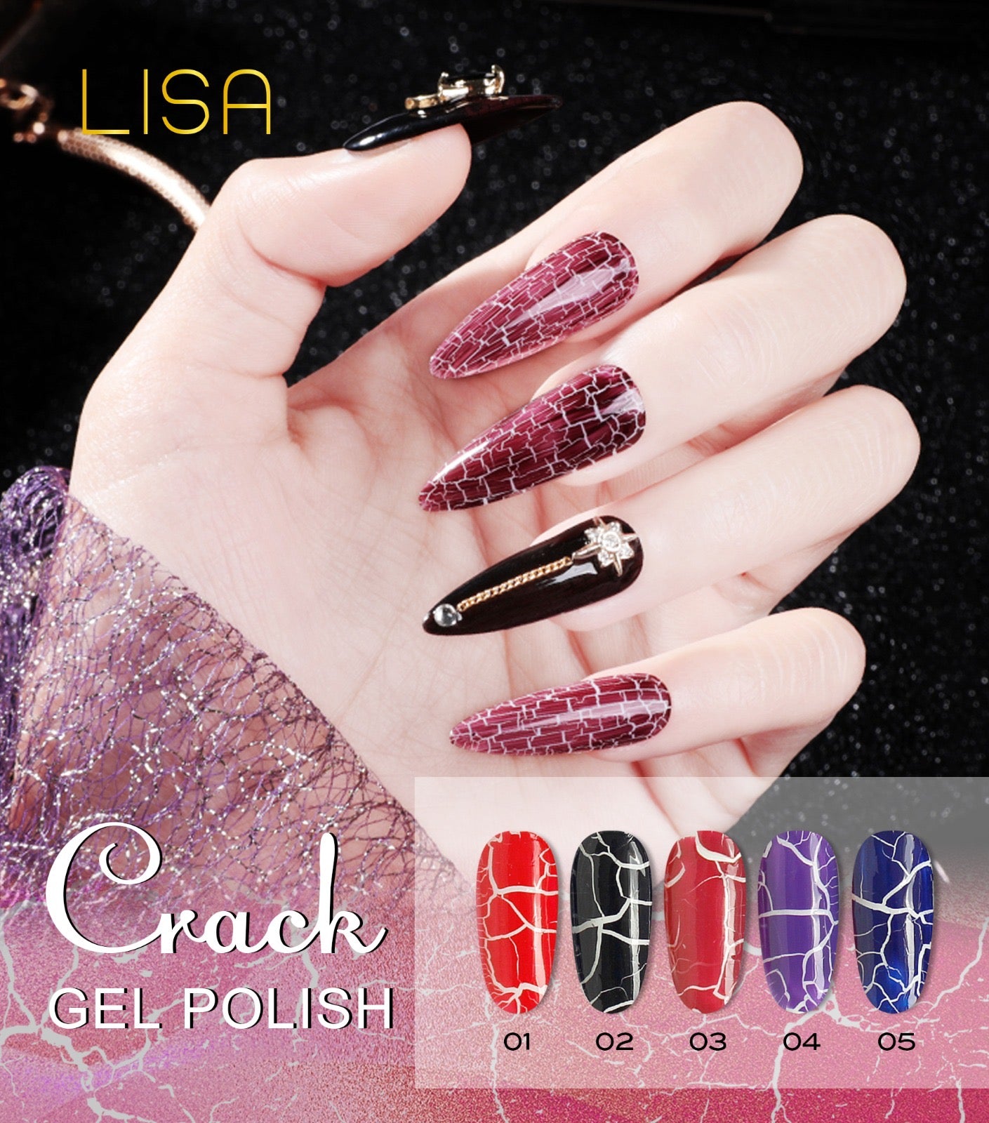 Lisa Crack Gel Polish