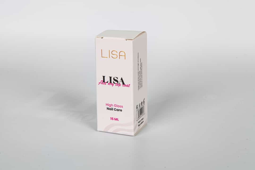 Lisa Fast Dry Top Coat 15 ML