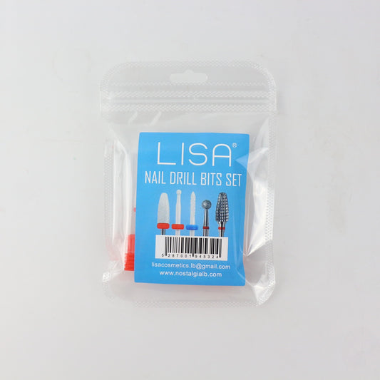 Lisa nail drill bits set