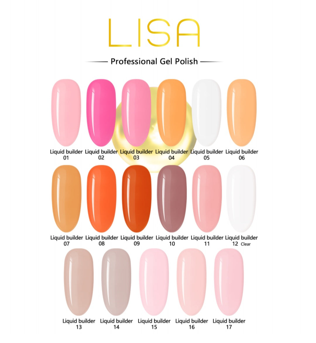 LISA LIQUID BUILDER GEL 15ML