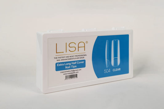 Lisa Extra Long Half Cover Clear 504 Pcs