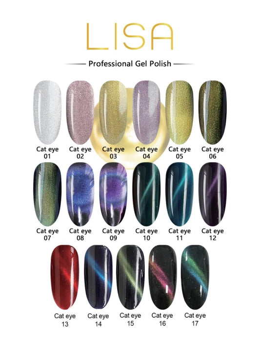 Lisa Gel Polish Cat Eye Series