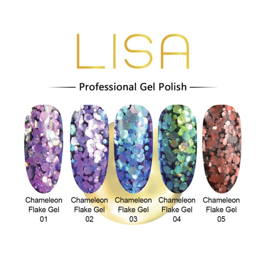 Lisa Chameleon Flake Gel