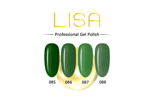 Série Lisa Gel Vernis Vert