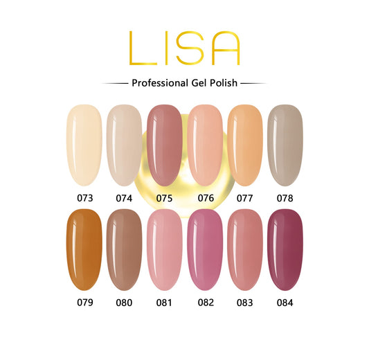 Série Lisa Gel Polish Cuti 