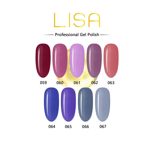 Lisa Gel Polish Warm Winter Series