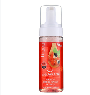 LIRENE Dermo Program Acai and guarana face cleansing foam