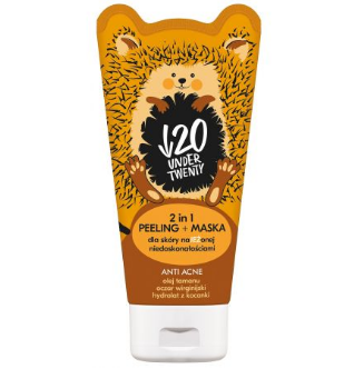 Lirene Under 20 - Peeling 2 en 1 avec masque