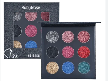 CRÈME BRILLANTE À PAILLETTES RUBY ROSE