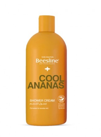 Crème de douche à l'ananas Beesline