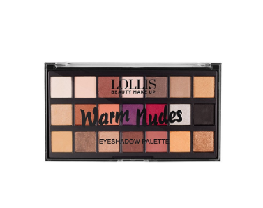 Palette de fards à paupières nude chaud Lollis