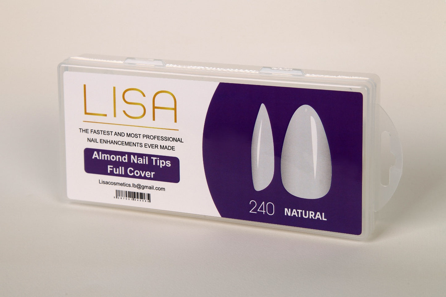 Lisa Almond Nail Tips